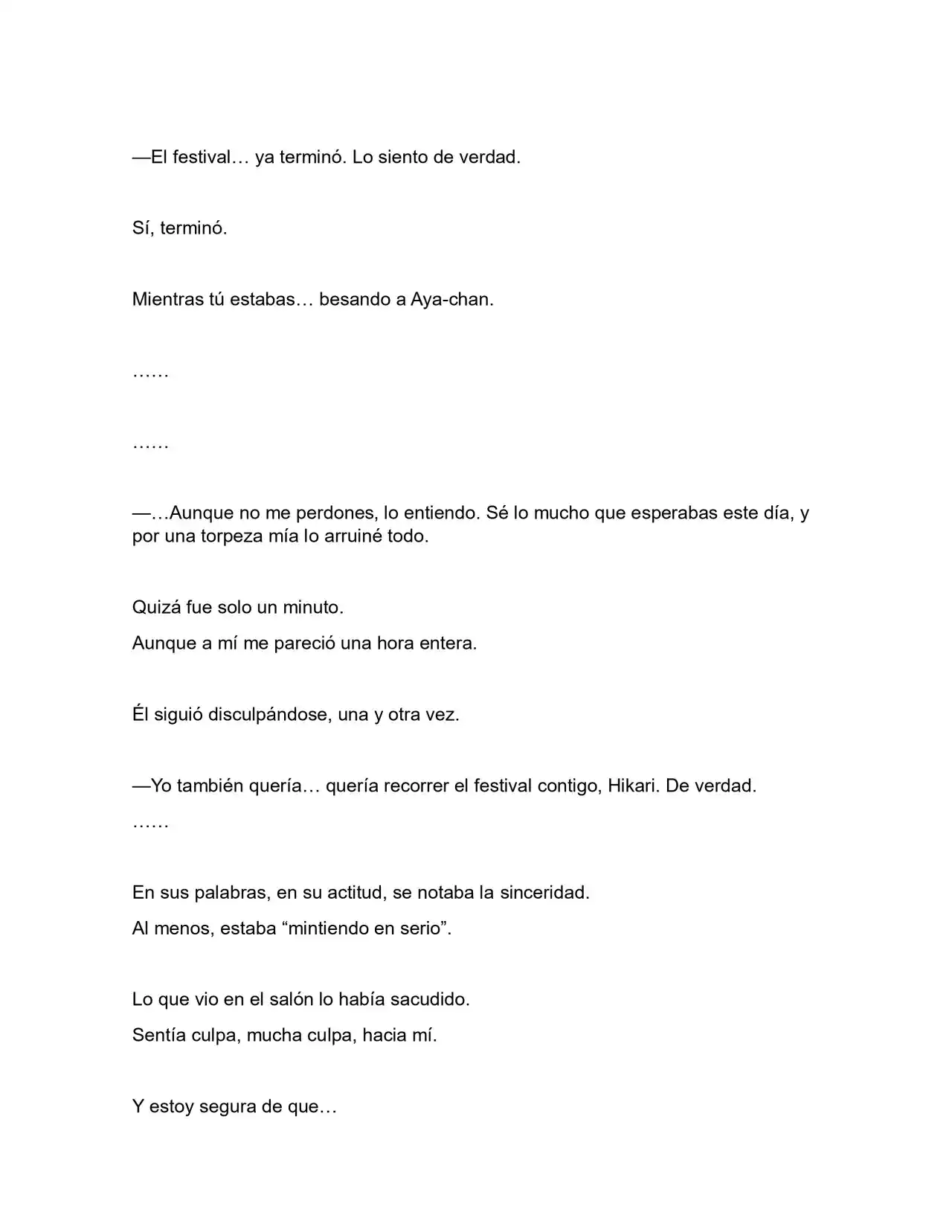 Es Algo Tarde, Pero Me He Enamorado De Mi Amigo De La Infancia (Novela) (Novela) - Capítulo 36 - Página 5 - LectorTMOo