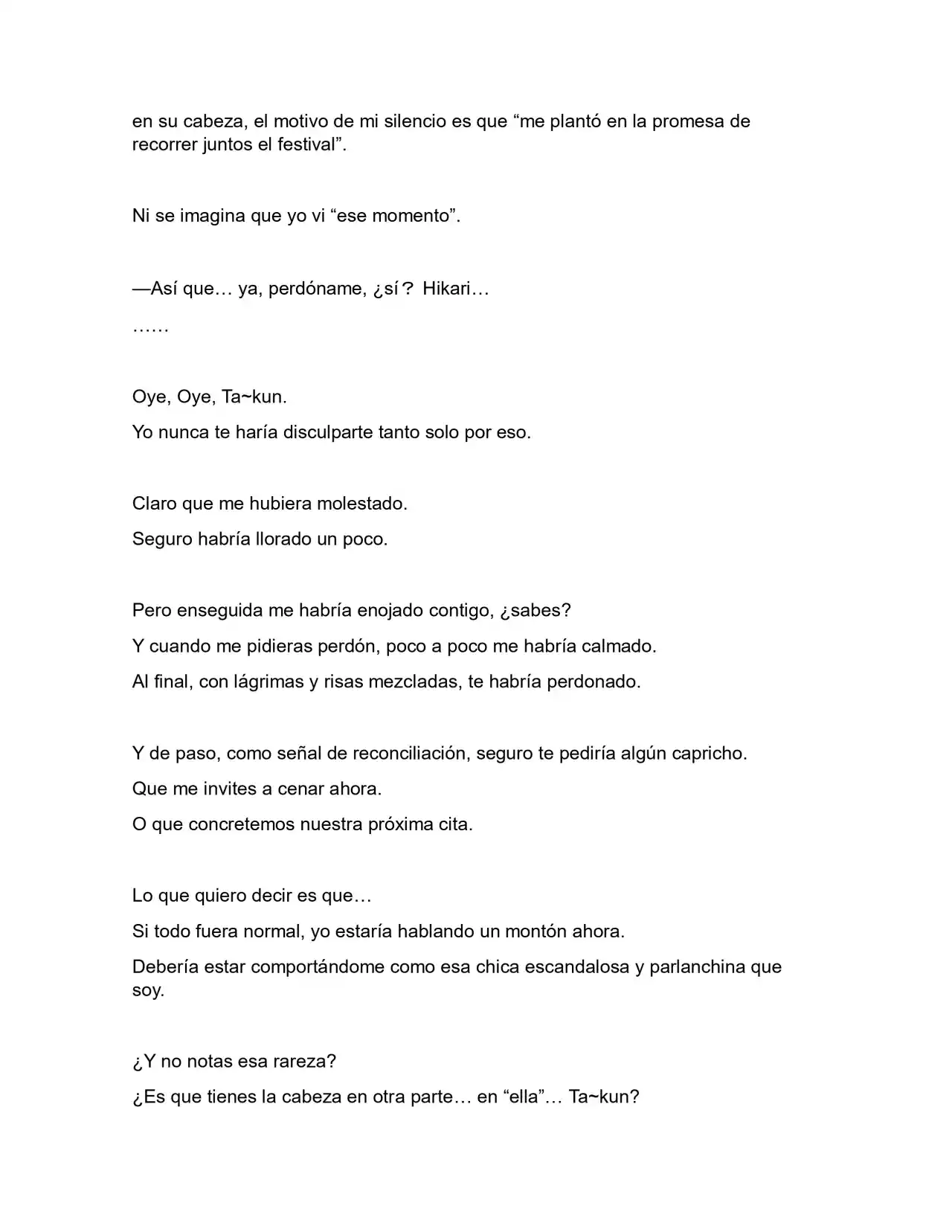 Es Algo Tarde, Pero Me He Enamorado De Mi Amigo De La Infancia (Novela) (Novela) - Capítulo 36 - Página 6 - LectorTMOo