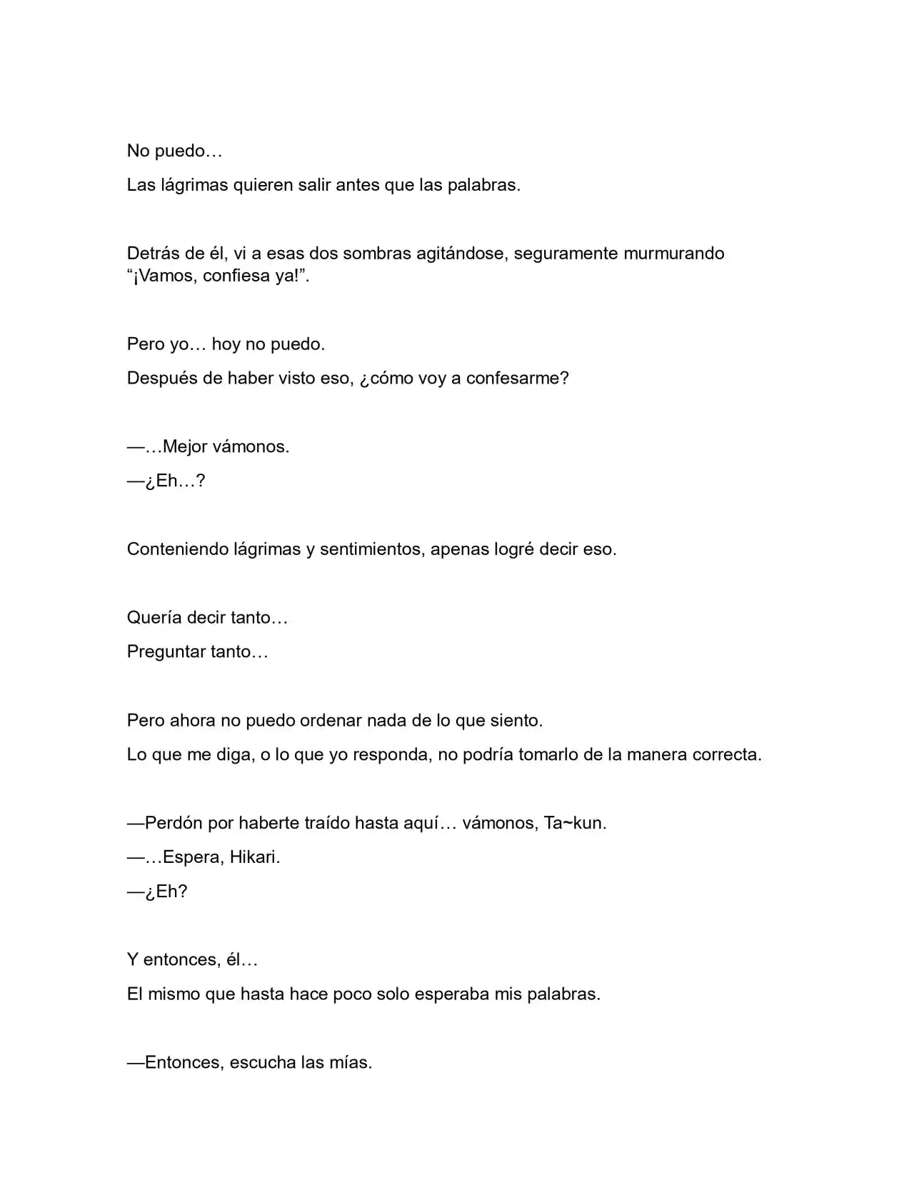 Es Algo Tarde, Pero Me He Enamorado De Mi Amigo De La Infancia (Novela) (Novela) - Capítulo 37 - Página 8 - LectorTMOo