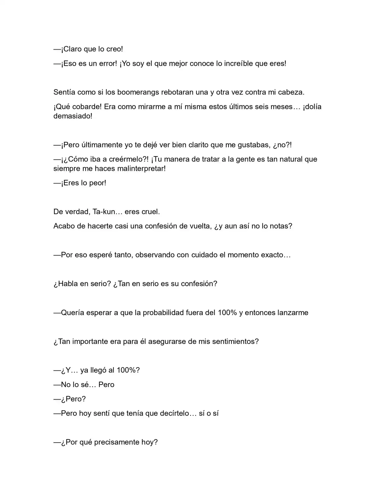 Es Algo Tarde, Pero Me He Enamorado De Mi Amigo De La Infancia (Novela) (Novela) - Capítulo 38 - Página 4 - LectorTMOo