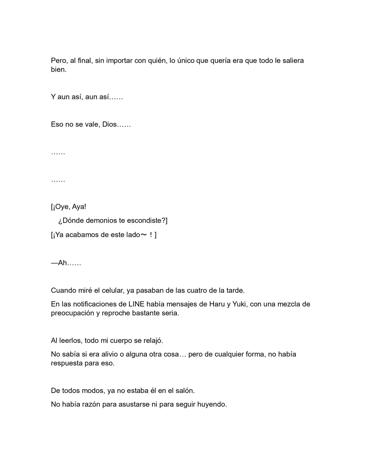 Es Algo Tarde, Pero Me He Enamorado De Mi Amigo De La Infancia (Novela) (Novela) - Capítulo 39 - Página 4 - LectorTMOo
