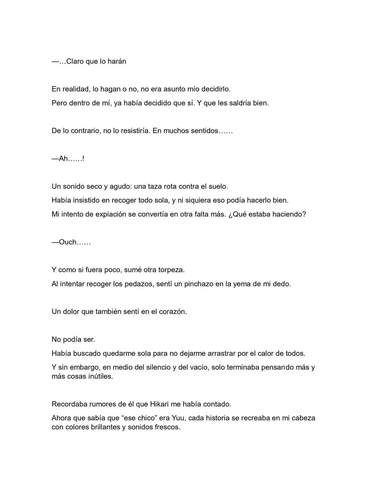 Es Algo Tarde, Pero Me He Enamorado De Mi Amigo De La Infancia (Novela) (Novela) - Capítulo 39 - Página 7 - LectorTMOo