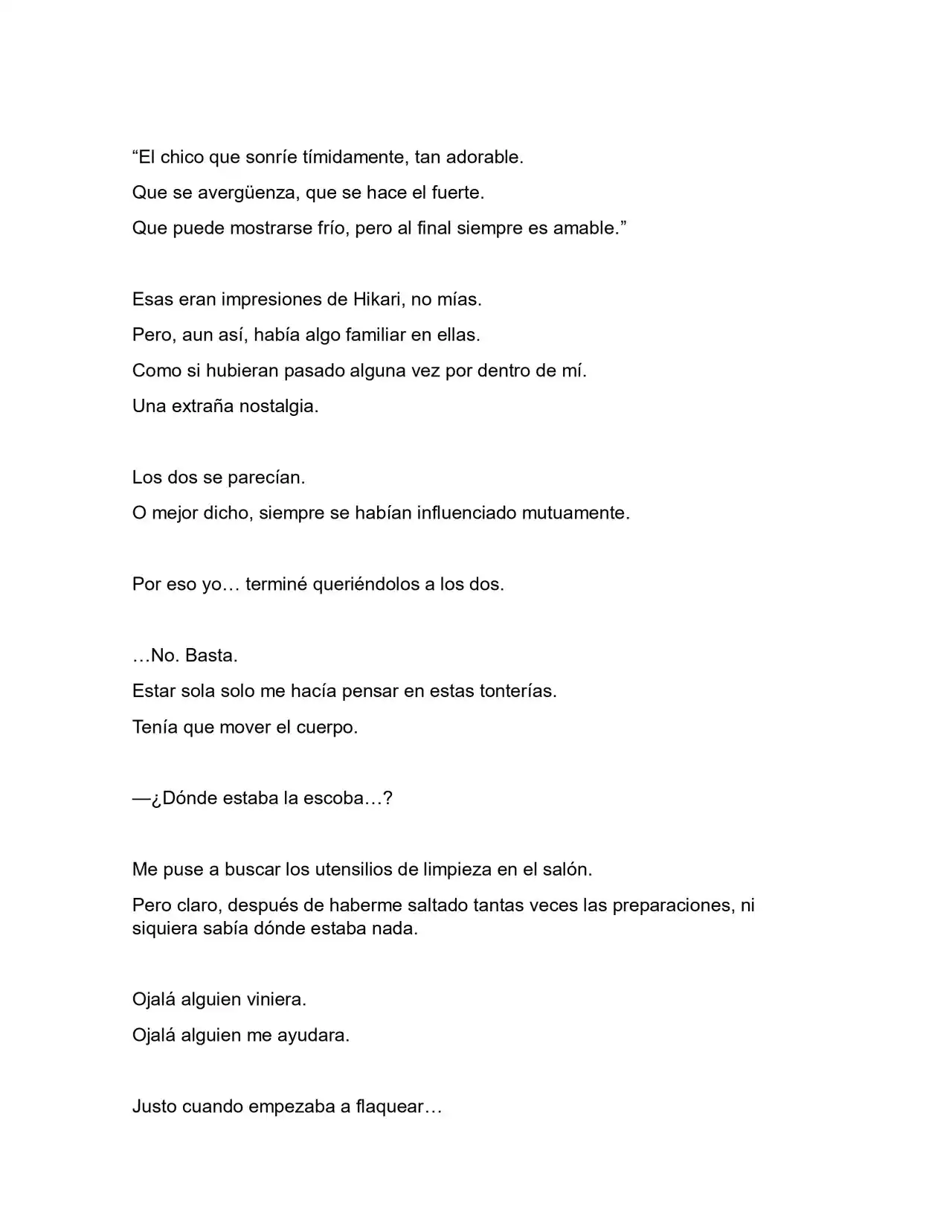 Es Algo Tarde, Pero Me He Enamorado De Mi Amigo De La Infancia (Novela) (Novela) - Capítulo 39 - Página 8 - LectorTMOo