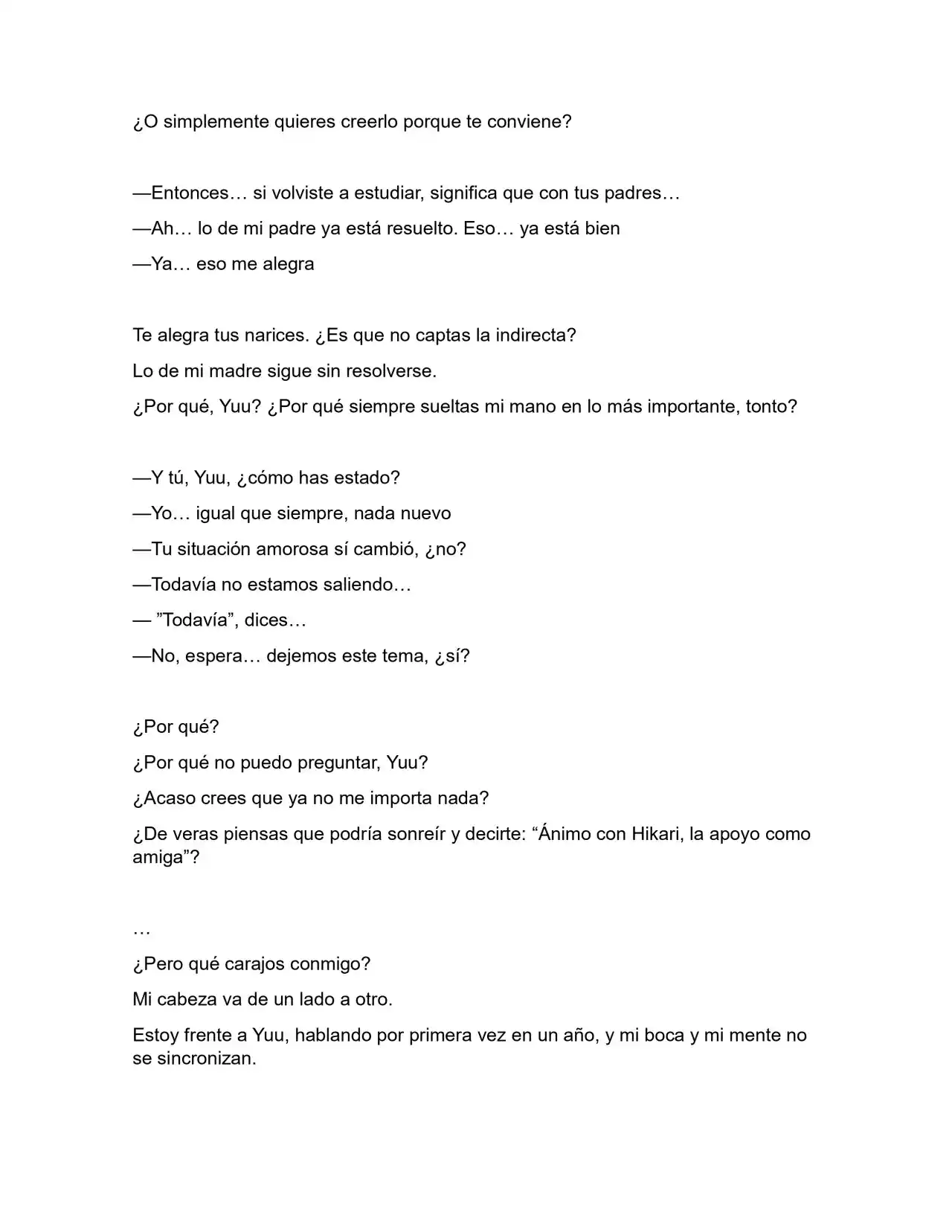 Es Algo Tarde, Pero Me He Enamorado De Mi Amigo De La Infancia (Novela) (Novela) - Capítulo 40 - Página 5 - LectorTMOo