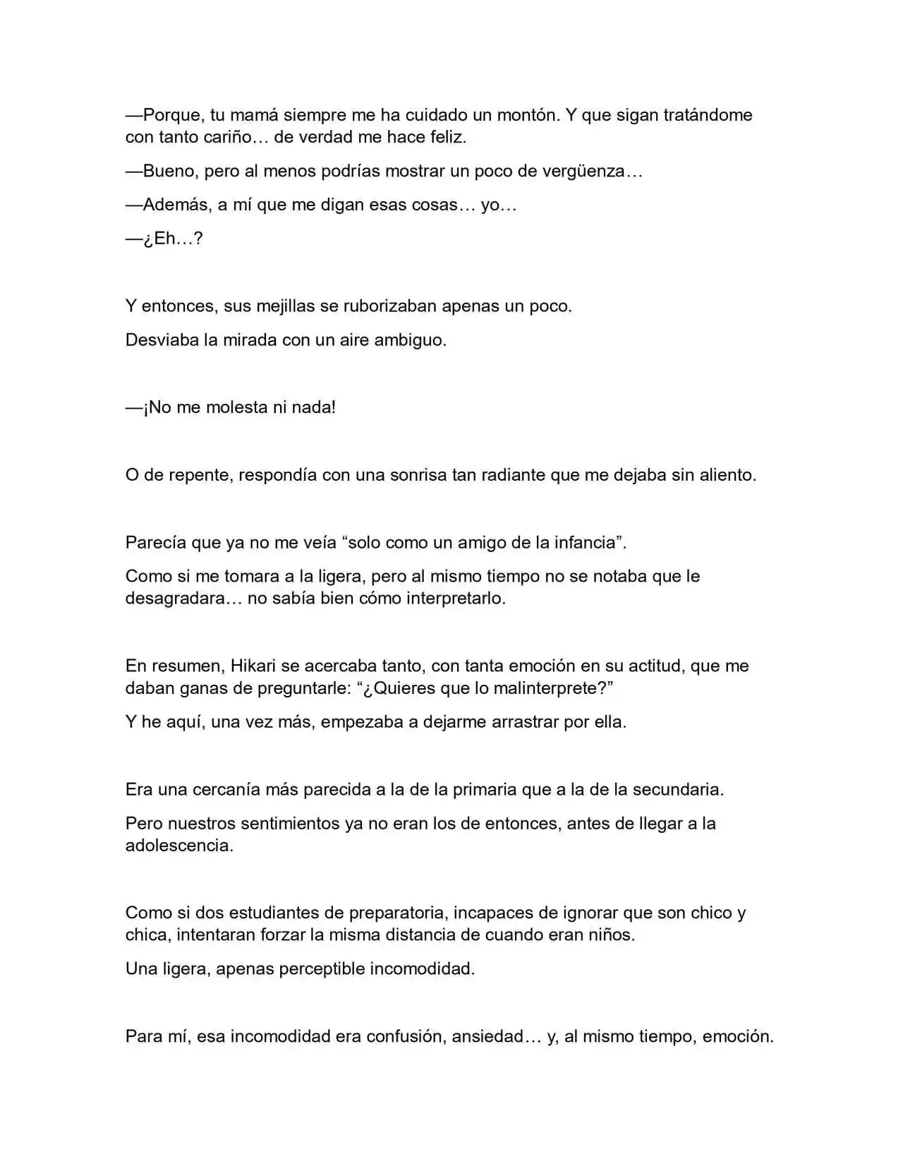 Es Algo Tarde, Pero Me He Enamorado De Mi Amigo De La Infancia (Novela) (Novela) - Capítulo 41.50 - Página 4 - LectorTMOo