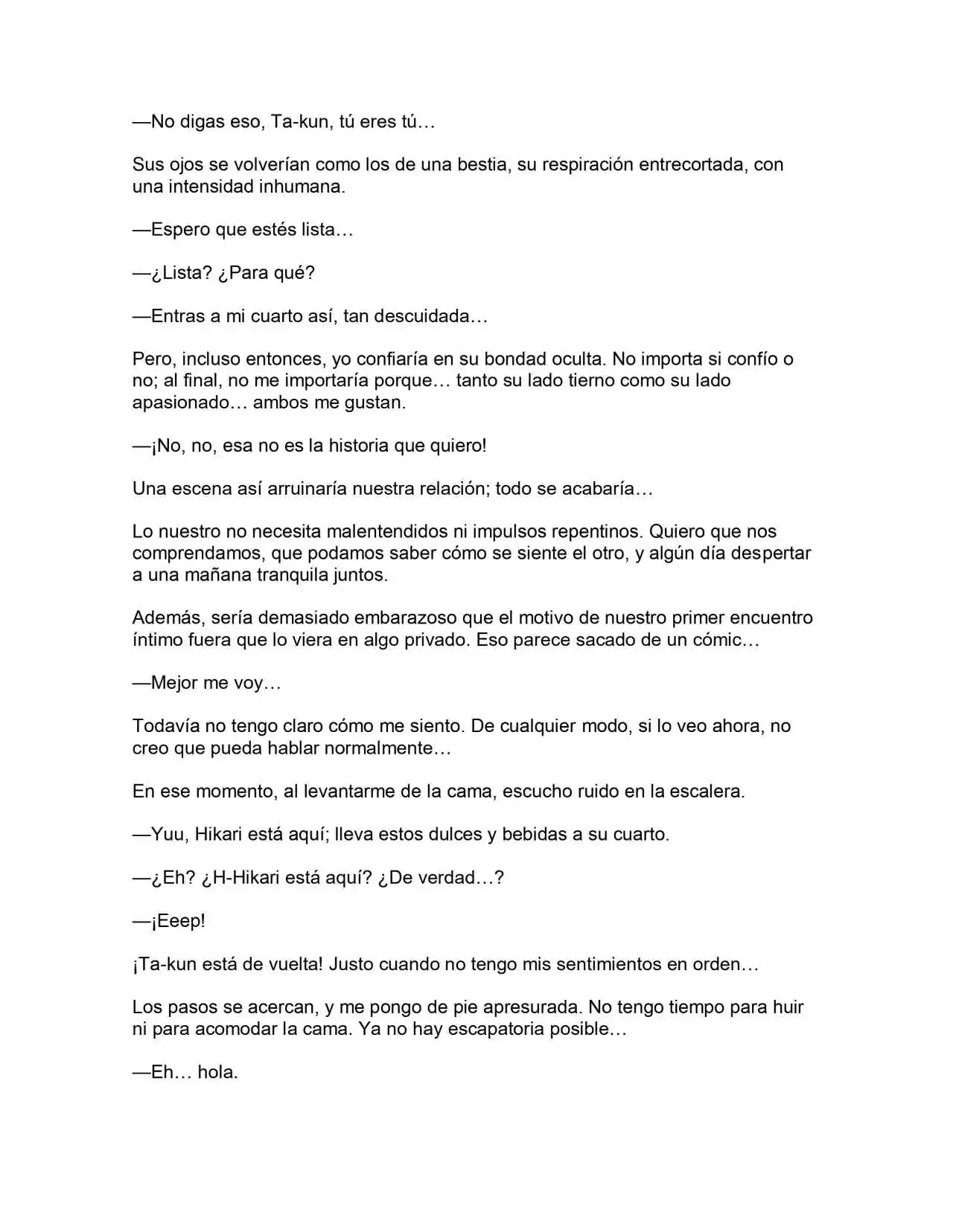 Es Algo Tarde, Pero Me He Enamorado De Mi Amigo De La Infancia (Novela) (Novela) - Capítulo 6 - Página 4 - LectorTMOo