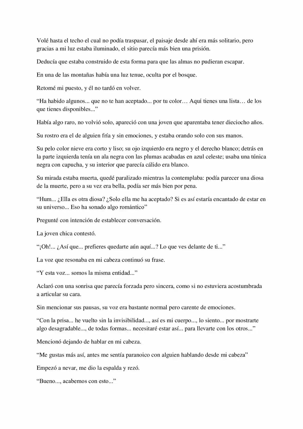 ¿Es Correcto Temer A La Muerte? (Novela) - Capítulo 1 - Página 4 - LectorTMOo