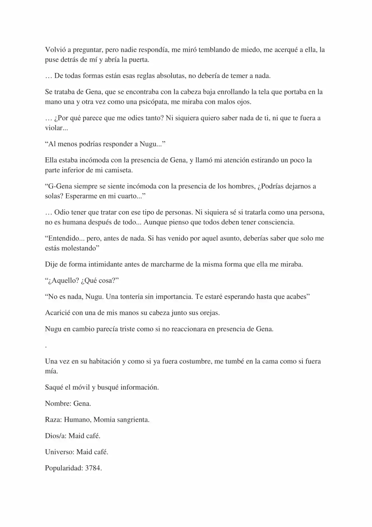 ¿Es Correcto Temer A La Muerte? (Novela) - Capítulo 14 - Página 3 - LectorTMOo