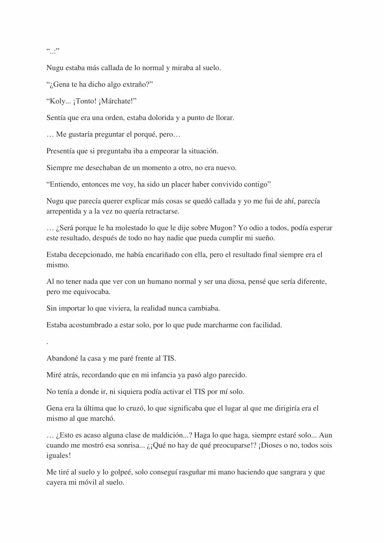 ¿Es Correcto Temer A La Muerte? (Novela) - Capítulo 14 - Página 5 - LectorTMOo