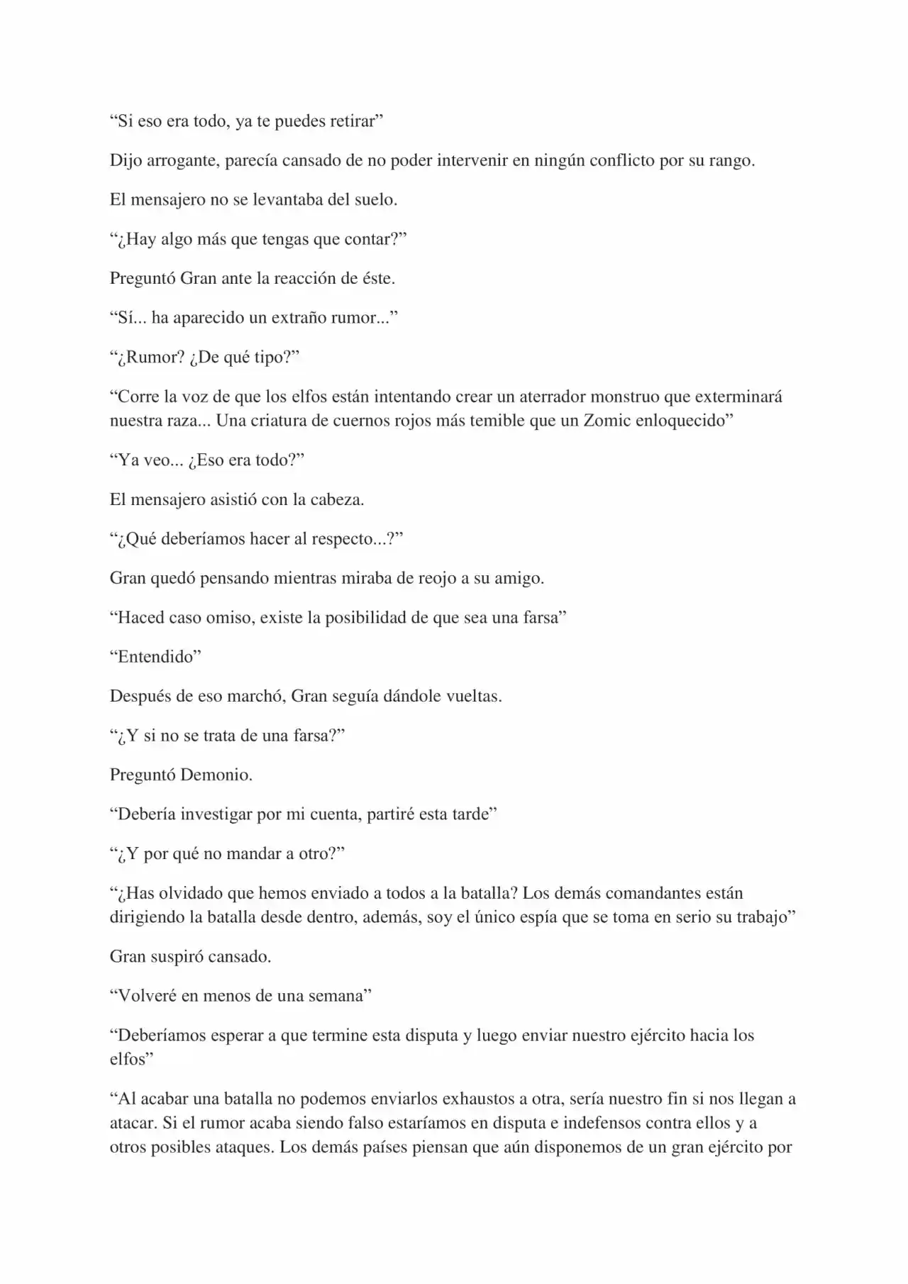 ¿Es Correcto Temer A La Muerte? (Novela) - Capítulo 15 - Página 8 - LectorTMOo