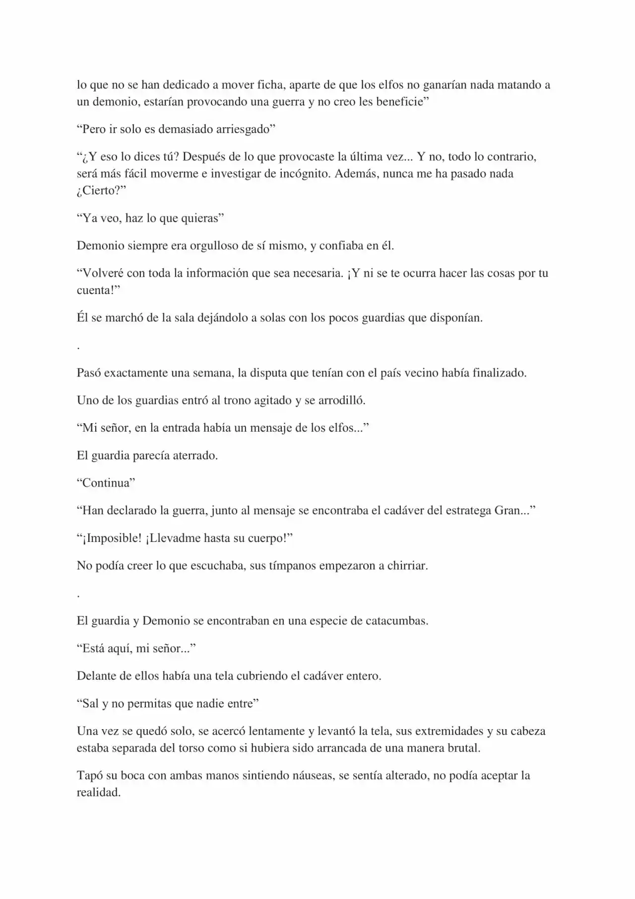 ¿Es Correcto Temer A La Muerte? (Novela) - Capítulo 15 - Página 9 - LectorTMOo