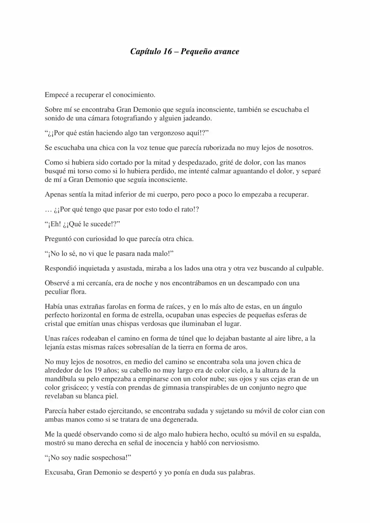 ¿Es Correcto Temer A La Muerte? (Novela) - Capítulo 16 - Página 1 - LectorTMOo