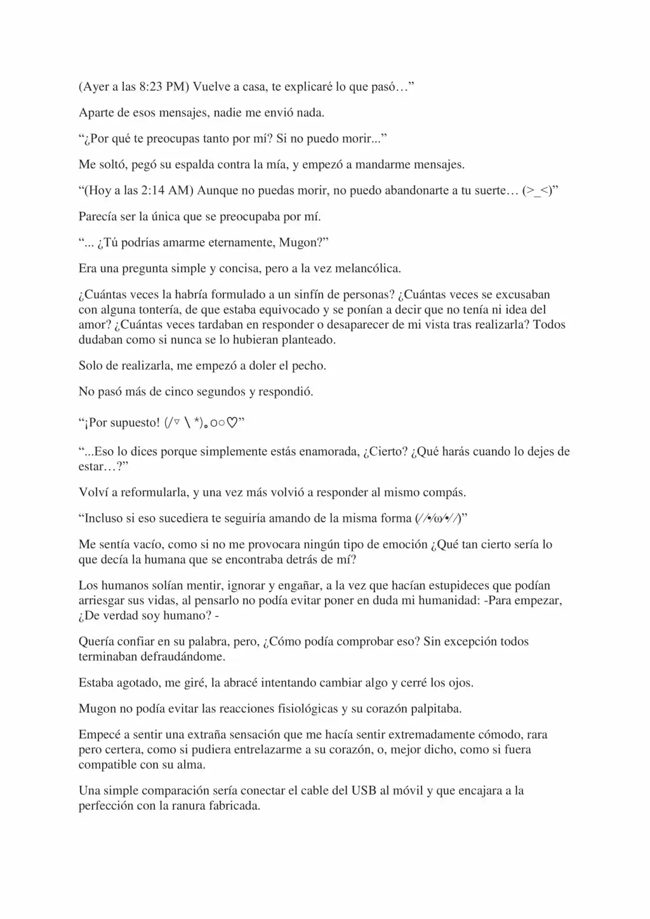 ¿Es Correcto Temer A La Muerte? (Novela) - Capítulo 16 - Página 6 - LectorTMOo