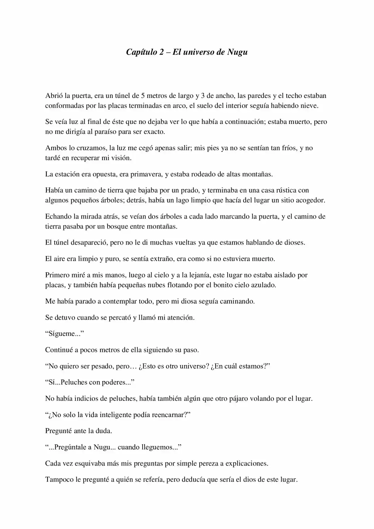 ¿Es Correcto Temer A La Muerte? (Novela) - Capítulo 2 - Página 1 - LectorTMOo