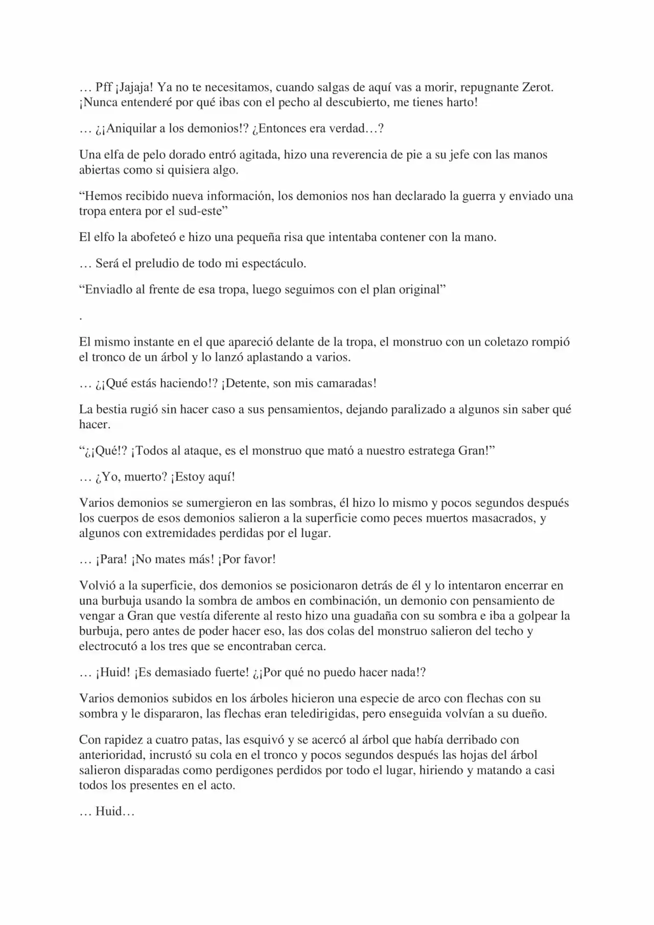 ¿Es Correcto Temer A La Muerte? (Novela) - Capítulo 21 - Página 7 - LectorTMOo