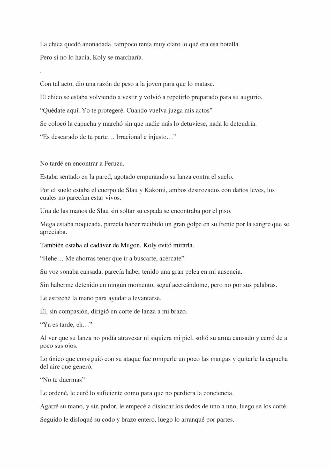 ¿Es Correcto Temer A La Muerte? (Novela) - Capítulo 25 - Página 4 - LectorTMOo