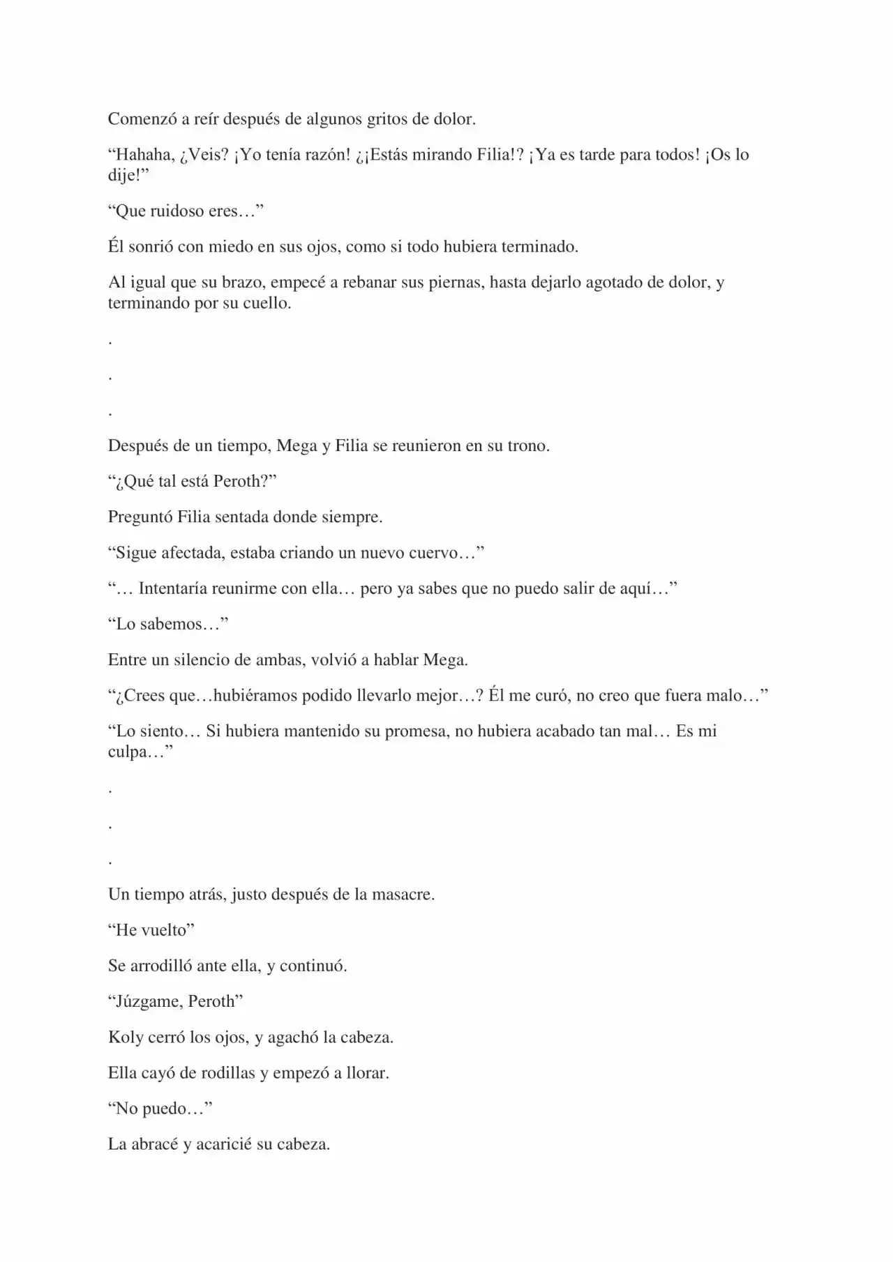 ¿Es Correcto Temer A La Muerte? (Novela) - Capítulo 25 - Página 5 - LectorTMOo
