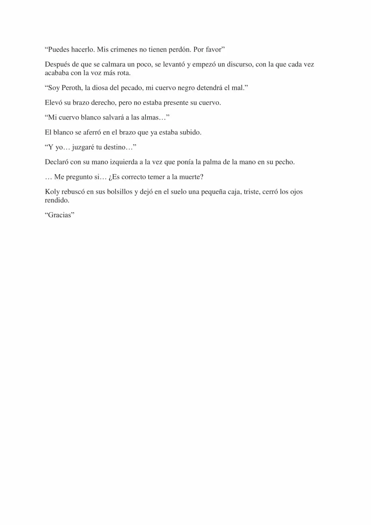 ¿Es Correcto Temer A La Muerte? (Novela) - Capítulo 25 - Página 6 - LectorTMOo