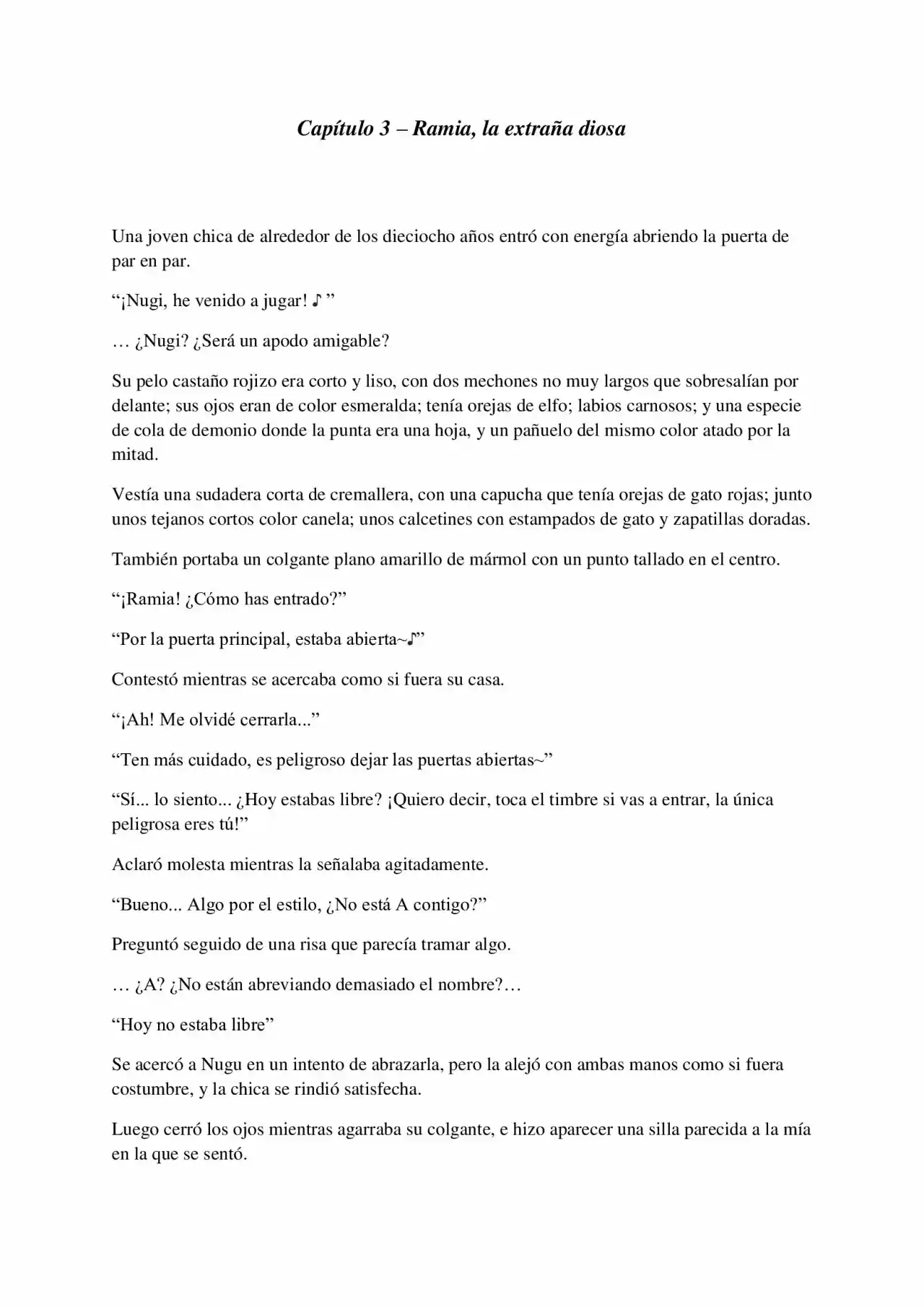 ¿Es Correcto Temer A La Muerte? (Novela) - Capítulo 3 - Página 1 - LectorTMOo