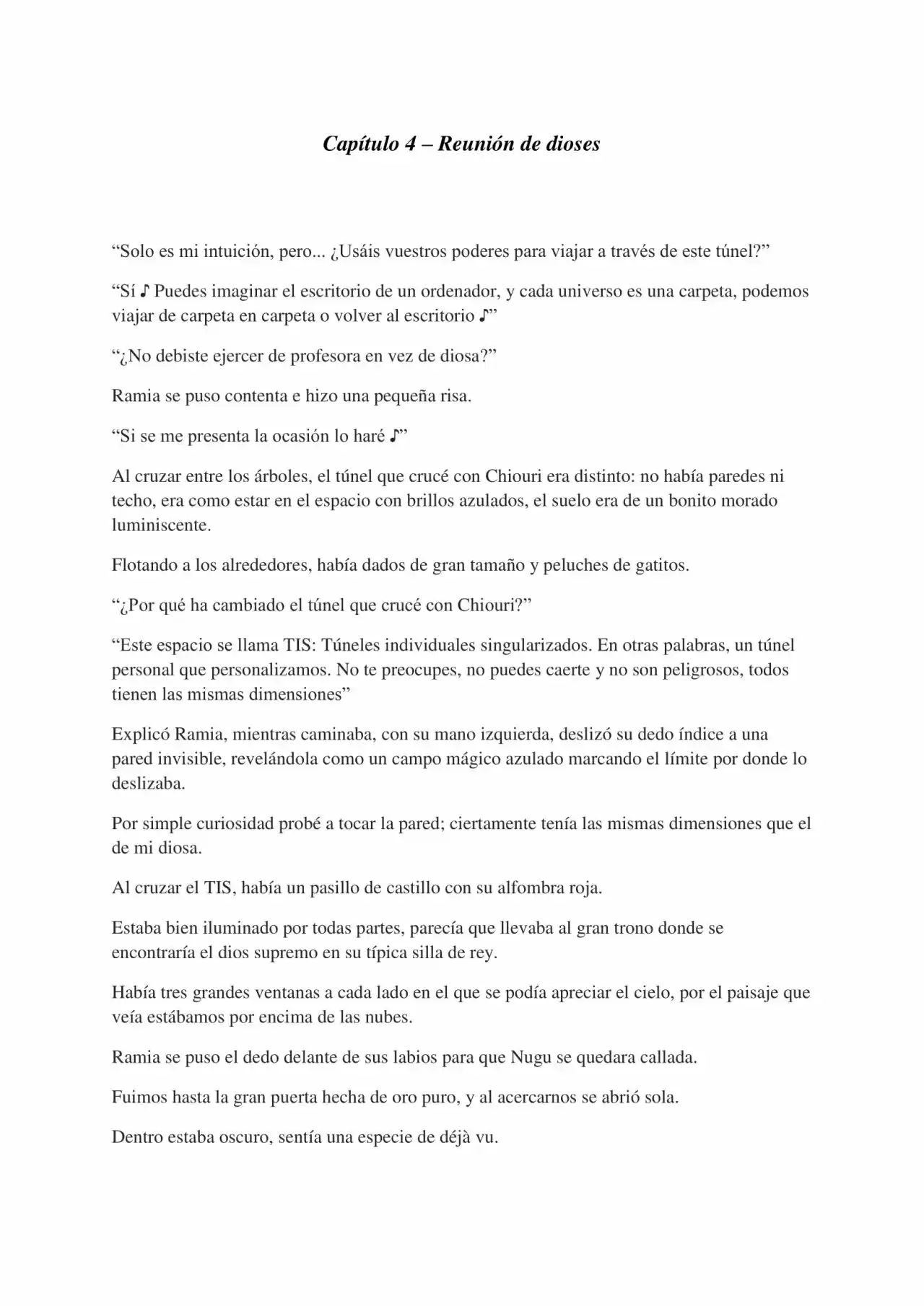 ¿Es Correcto Temer A La Muerte? (Novela) - Capítulo 4 - Página 1 - LectorTMOo