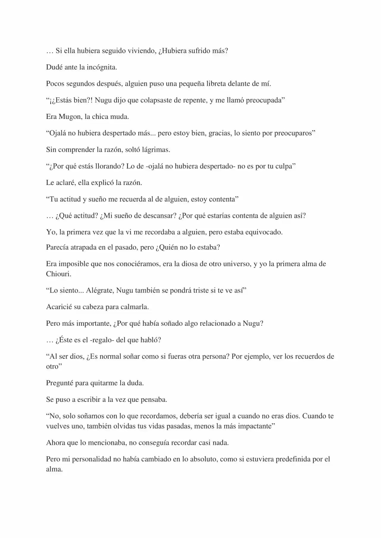 ¿Es Correcto Temer A La Muerte? (Novela) - Capítulo 5 - Página 7 - LectorTMOo