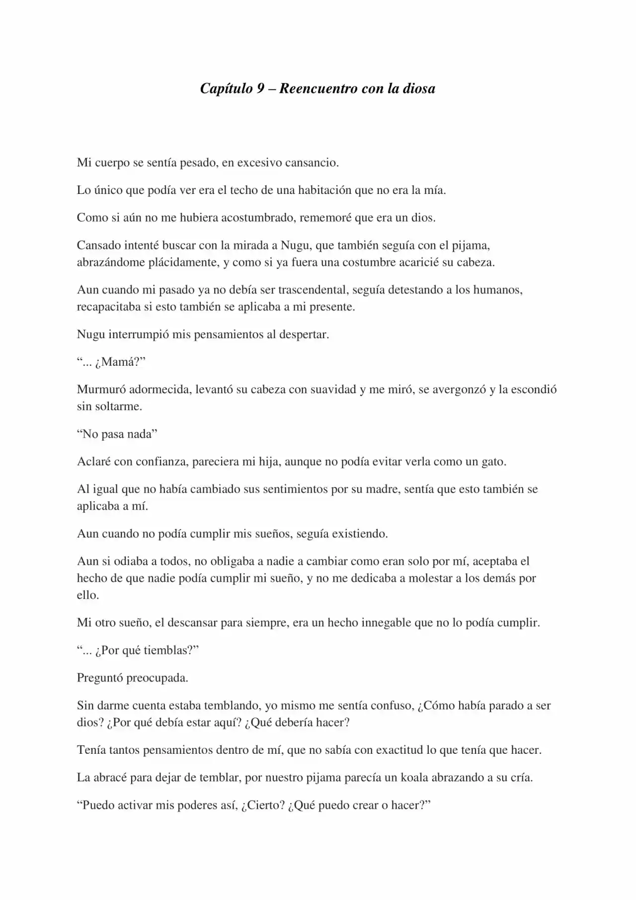 ¿Es Correcto Temer A La Muerte? (Novela) - Capítulo 9 - Página 1 - LectorTMOo
