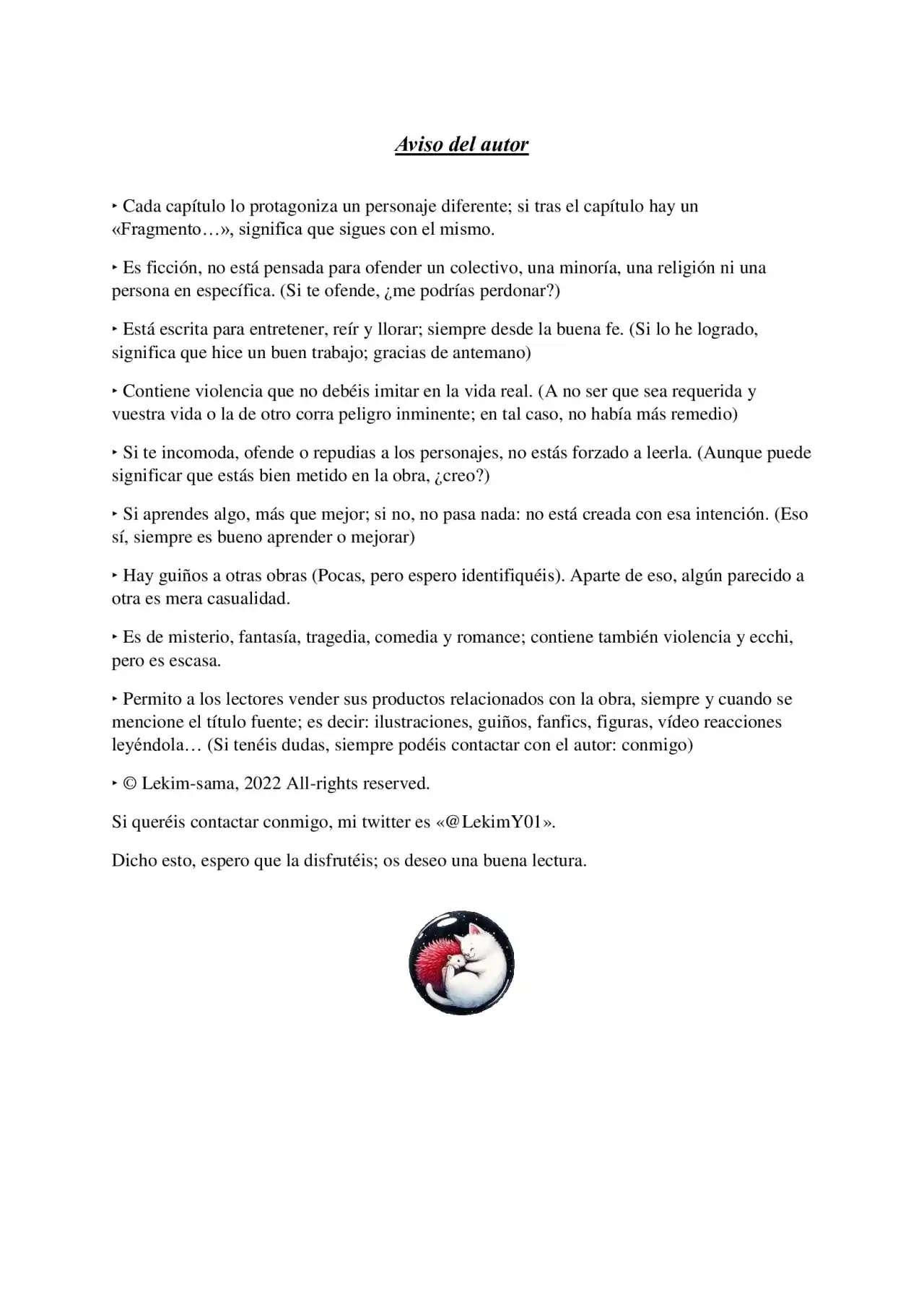 ¿Es Correcto Temer A Lo Real? (Novela) - Capítulo 1 - Página 1 - LectorTMOo
