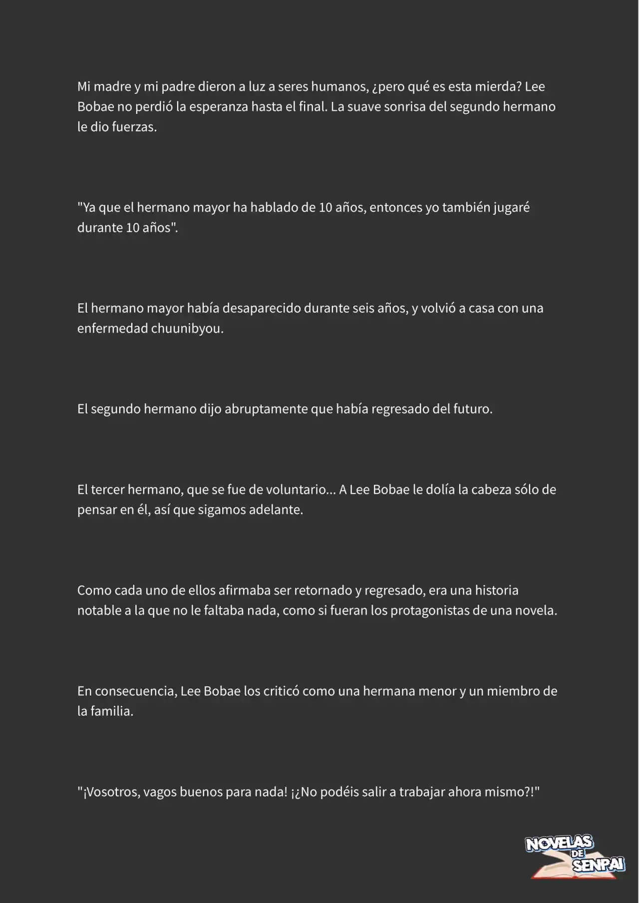 Es La Hermana Mayor Del Protagonista Masculino Yandere En Una Novela BL (Novela) - Capítulo 1 - Página 9 - LectorTMOo