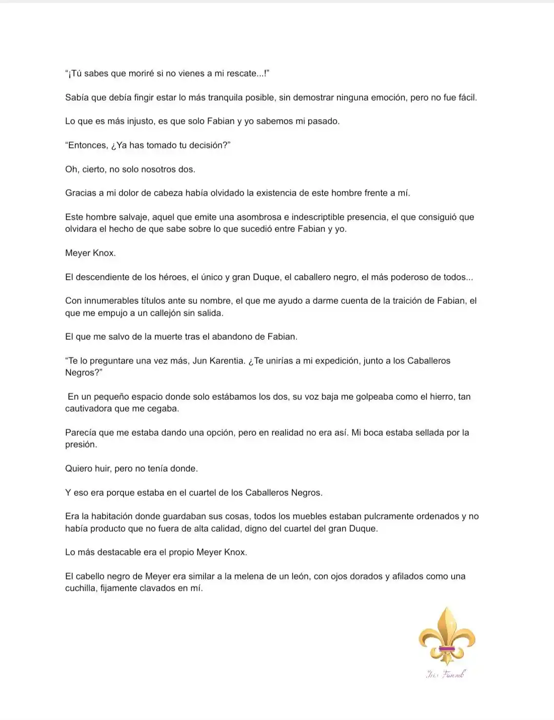 Es Un Malentendido Que Soy La Amante Del Jefe Final (Novela) - Capítulo 1 - Página 4 - LectorTMOo