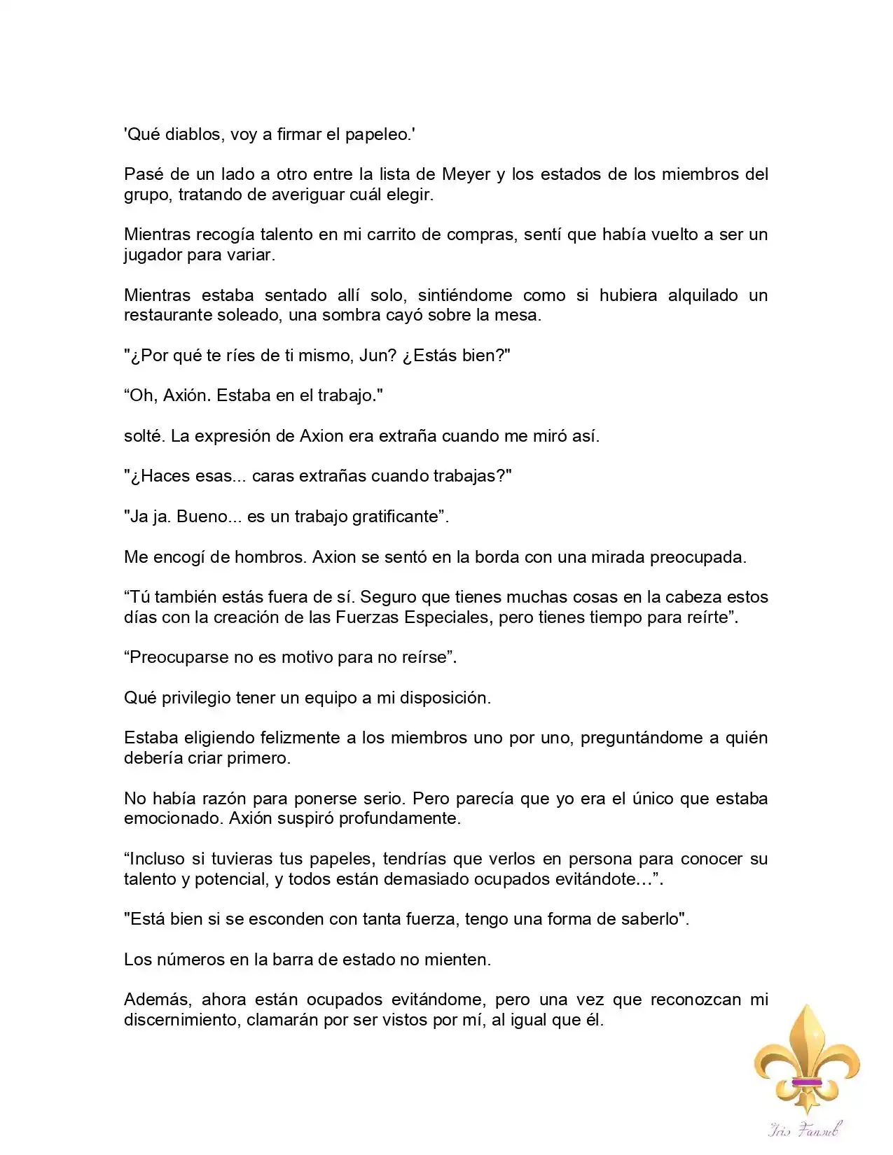 Es Un Malentendido Que Soy La Amante Del Jefe Final (Novela) - Capítulo 17 - Página 5 - LectorTMOo