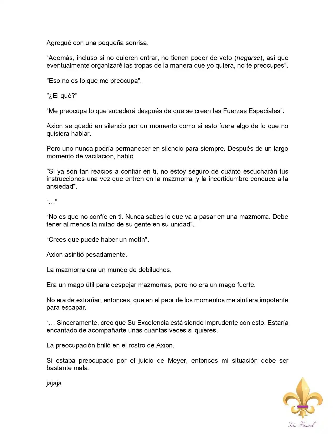 Es Un Malentendido Que Soy La Amante Del Jefe Final (Novela) - Capítulo 17 - Página 6 - LectorTMOo
