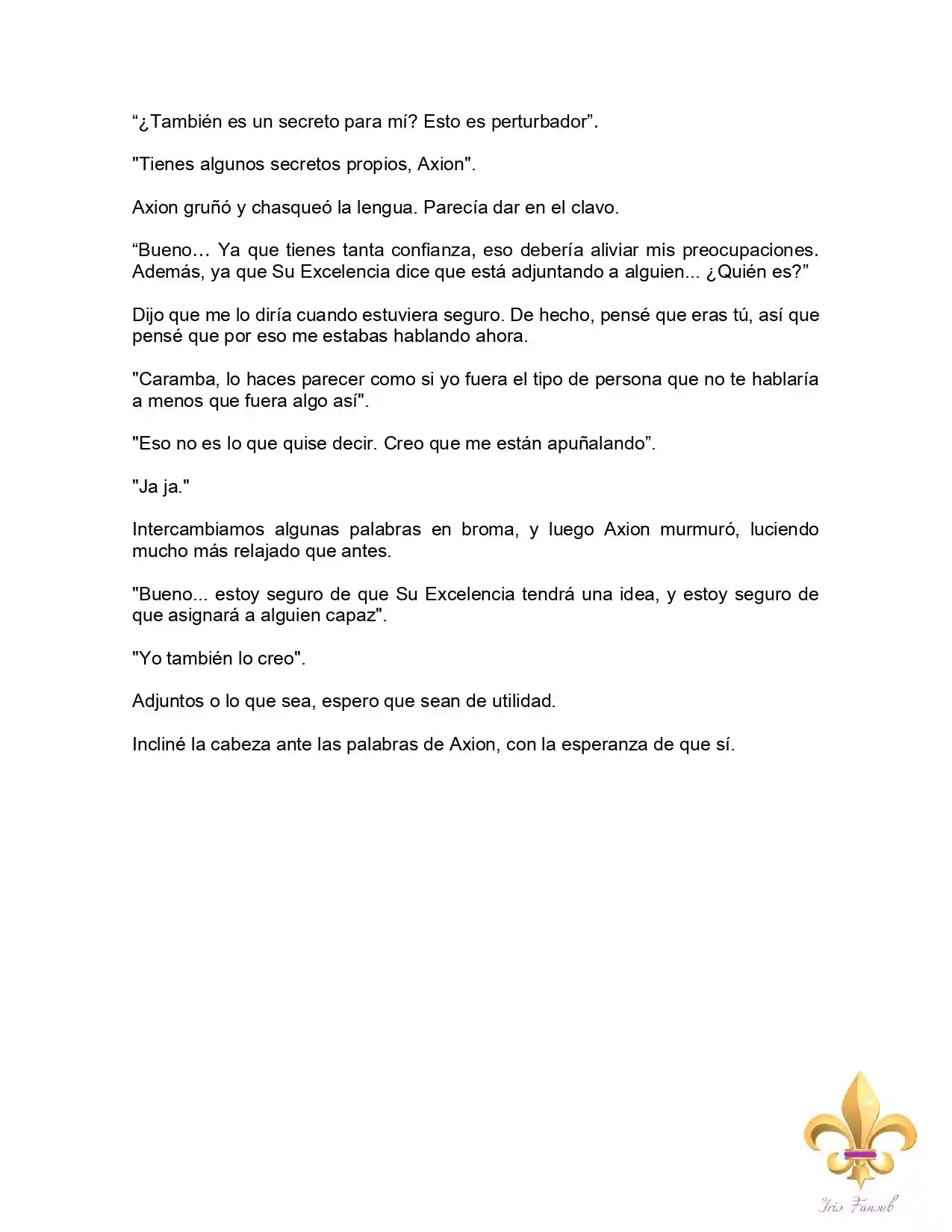 Es Un Malentendido Que Soy La Amante Del Jefe Final (Novela) - Capítulo 17 - Página 8 - LectorTMOo