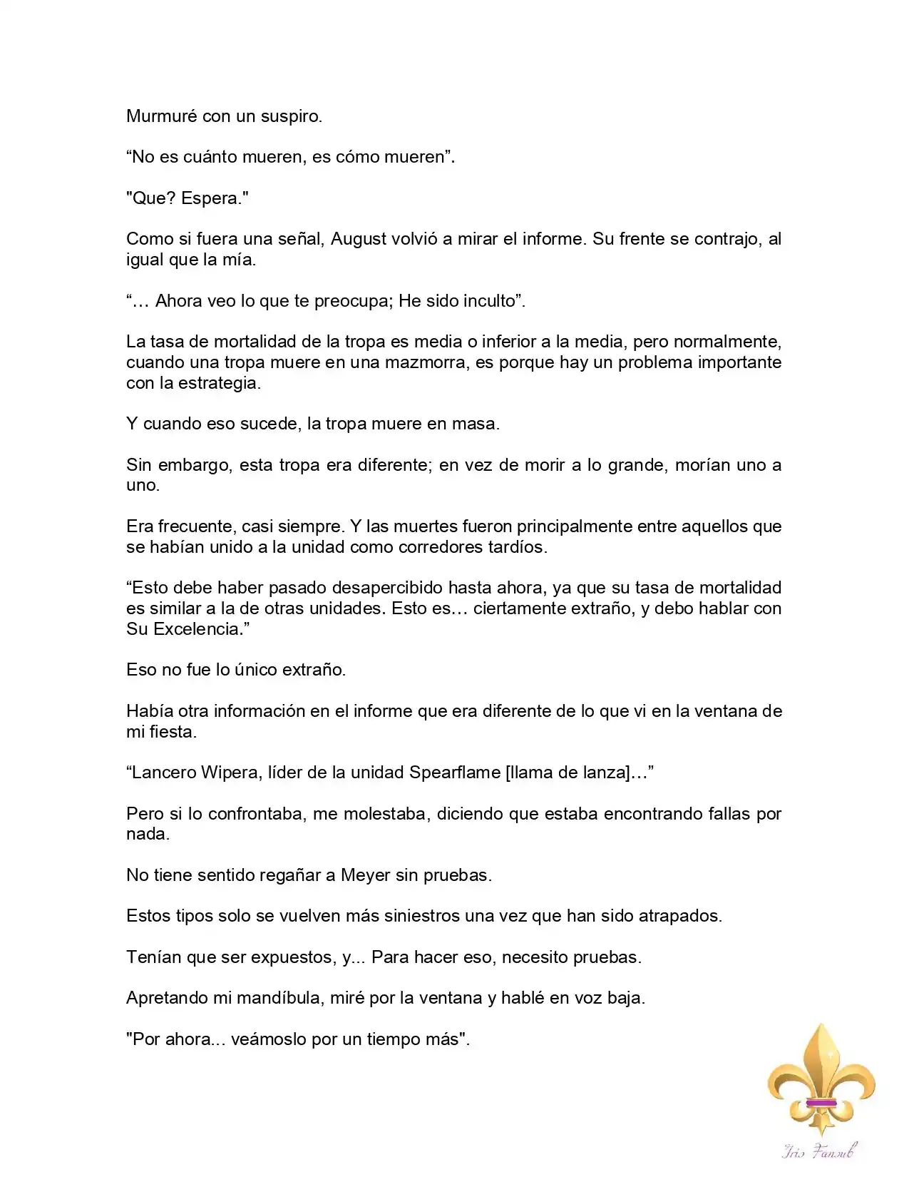 Es Un Malentendido Que Soy La Amante Del Jefe Final (Novela) - Capítulo 18 - Página 6 - LectorTMOo
