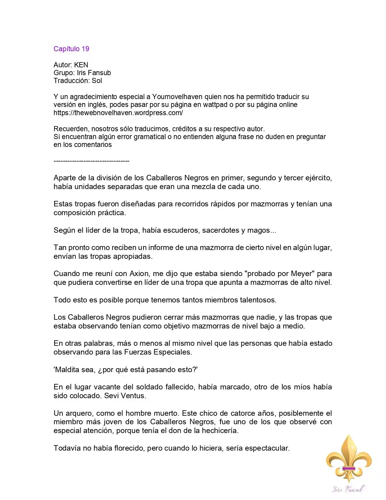 Es Un Malentendido Que Soy La Amante Del Jefe Final (Novela) - Capítulo 19 - Página 3 - LectorTMOo