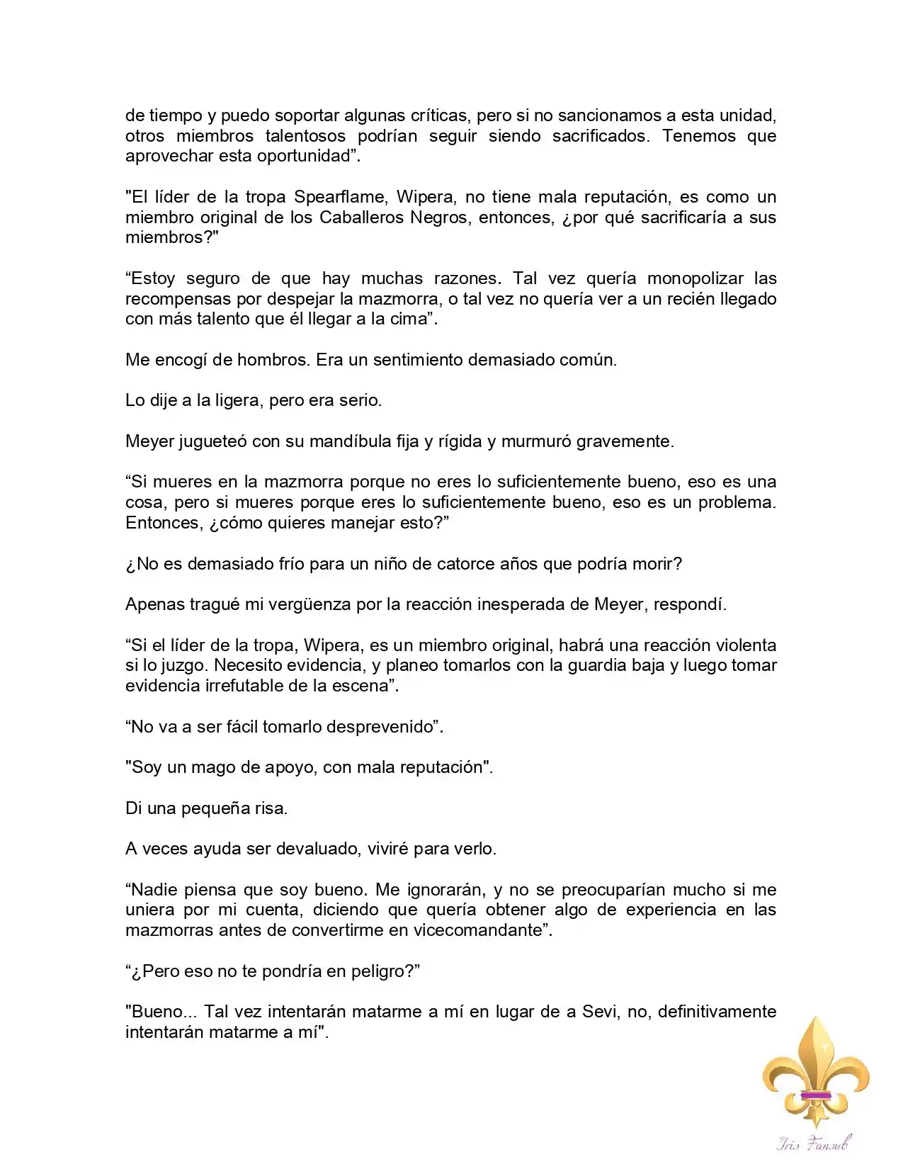 Es Un Malentendido Que Soy La Amante Del Jefe Final (Novela) - Capítulo 19 - Página 6 - LectorTMOo
