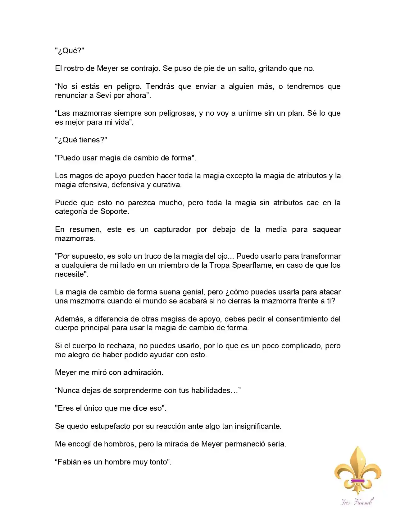 Es Un Malentendido Que Soy La Amante Del Jefe Final (Novela) - Capítulo 19 - Página 7 - LectorTMOo