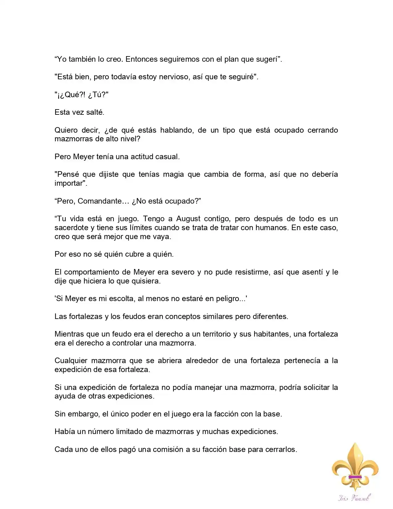 Es Un Malentendido Que Soy La Amante Del Jefe Final (Novela) - Capítulo 19 - Página 8 - LectorTMOo
