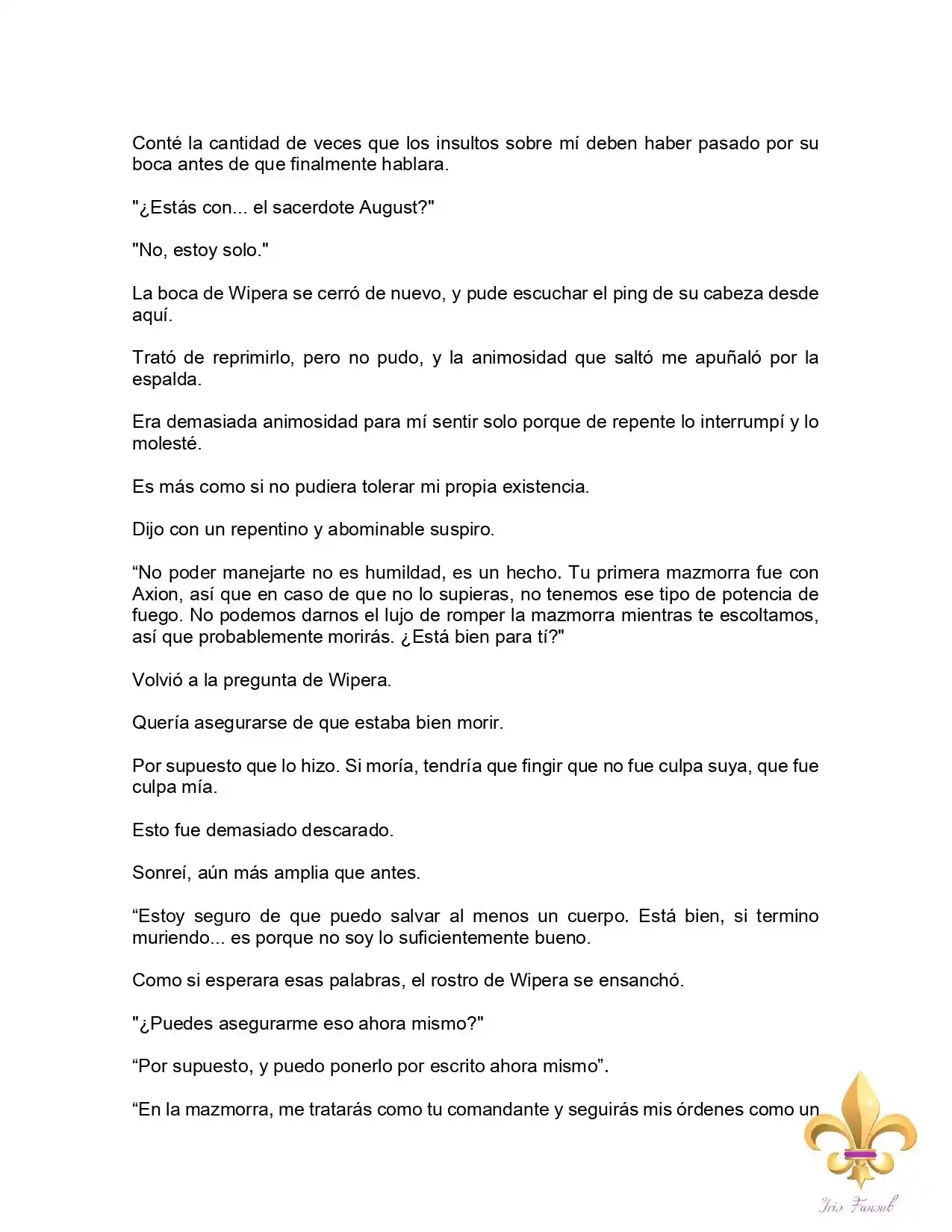 Es Un Malentendido Que Soy La Amante Del Jefe Final (Novela) - Capítulo 20 - Página 4 - LectorTMOo