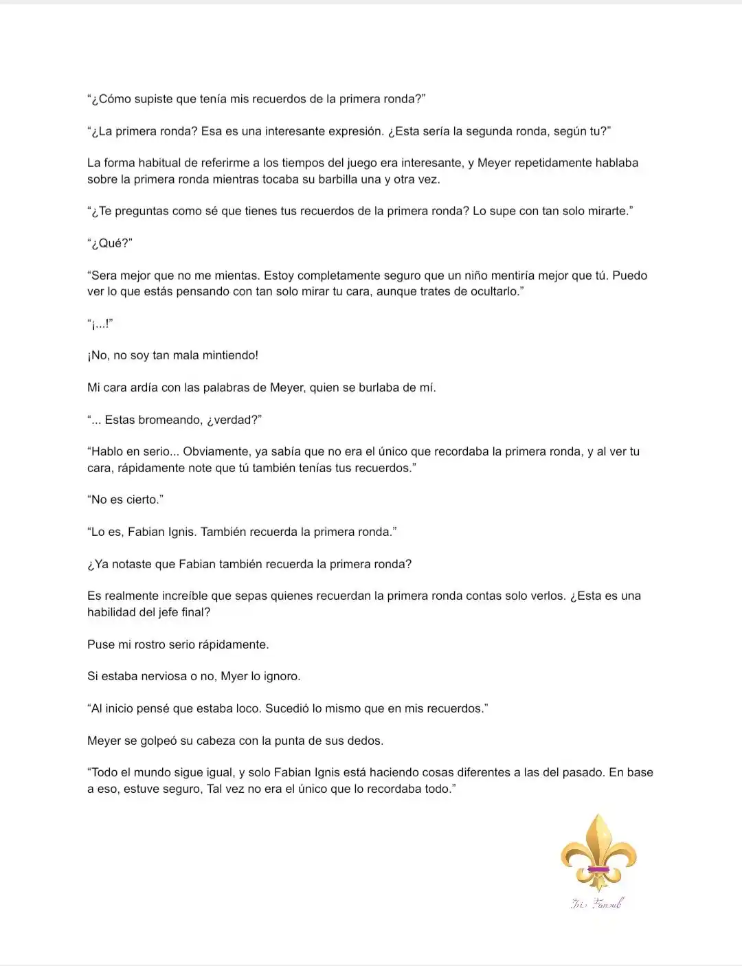 Es Un Malentendido Que Soy La Amante Del Jefe Final (Novela) - Capítulo 3 - Página 4 - LectorTMOo