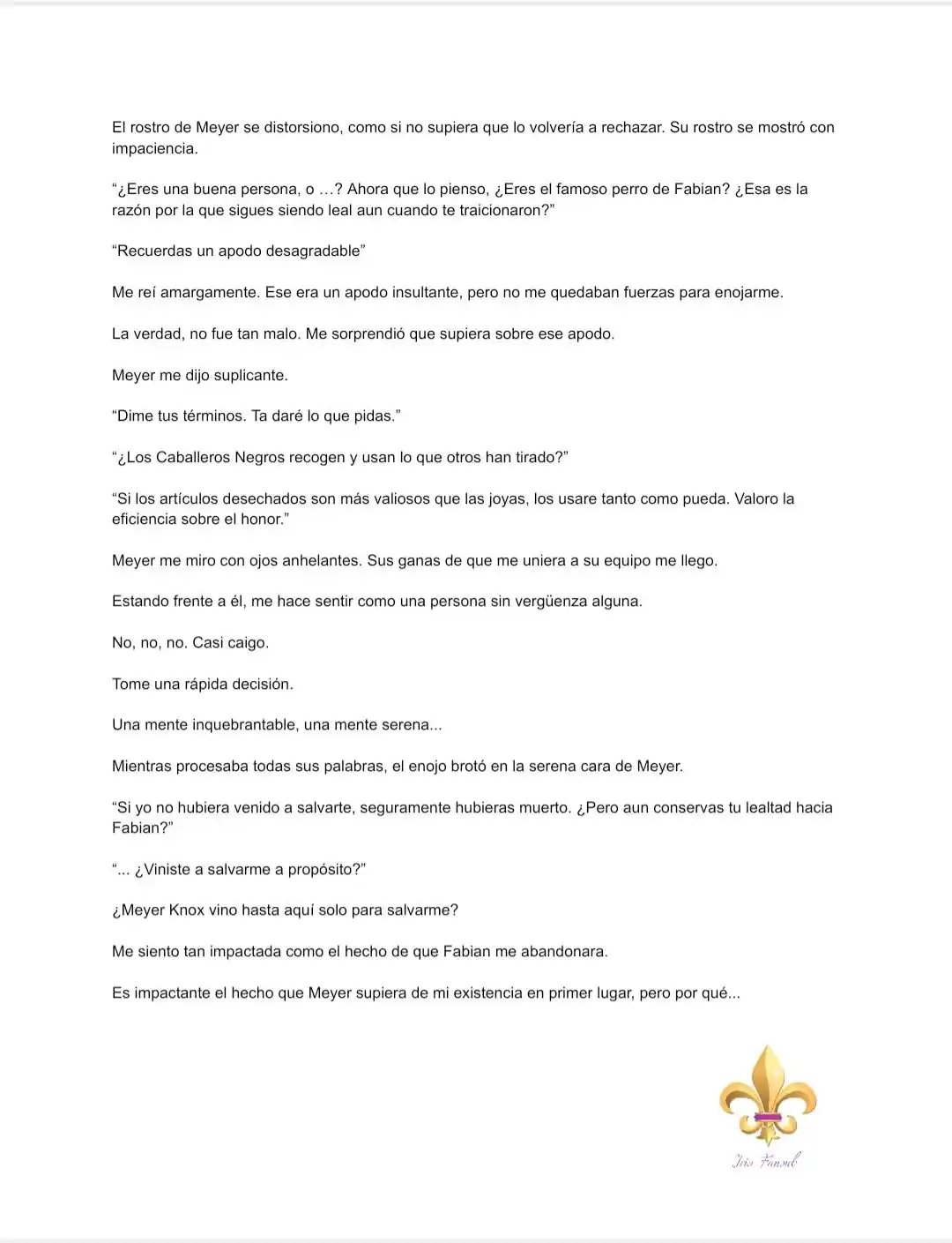 Es Un Malentendido Que Soy La Amante Del Jefe Final (Novela) - Capítulo 3 - Página 6 - LectorTMOo