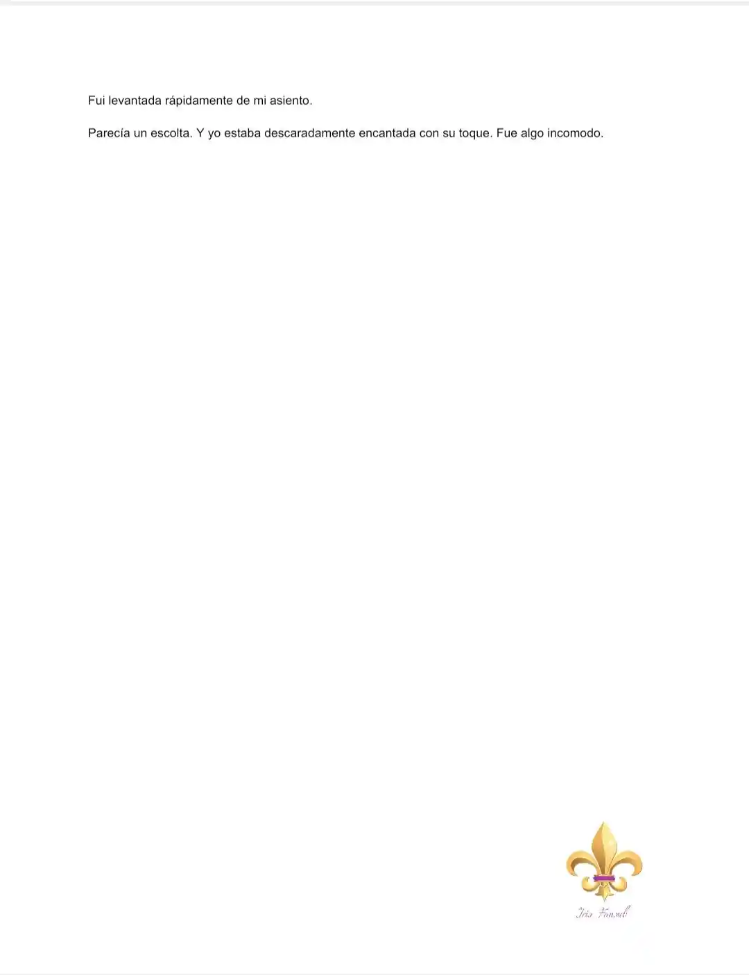 Es Un Malentendido Que Soy La Amante Del Jefe Final (Novela) - Capítulo 4 - Página 9 - LectorTMOo