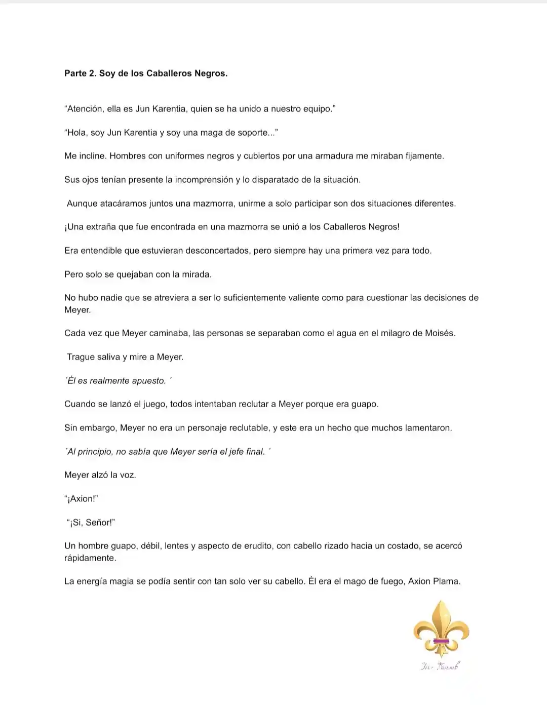 Es Un Malentendido Que Soy La Amante Del Jefe Final (Novela) - Capítulo 5 - Página 4 - LectorTMOo