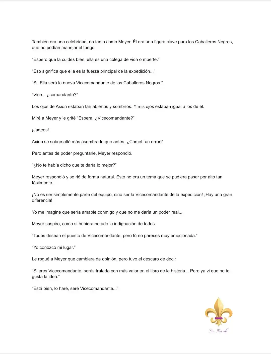 Es Un Malentendido Que Soy La Amante Del Jefe Final (Novela) - Capítulo 5 - Página 5 - LectorTMOo