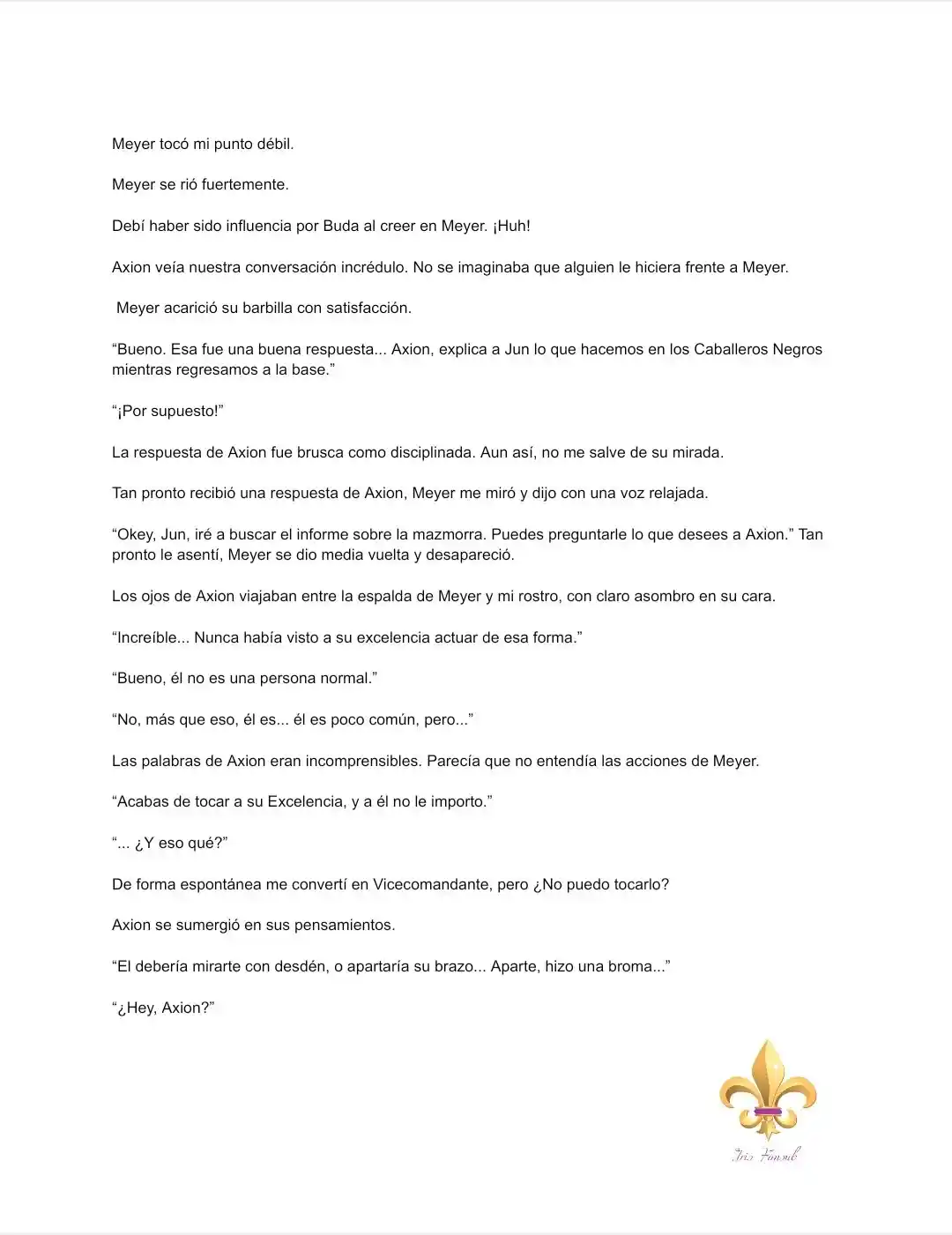 Es Un Malentendido Que Soy La Amante Del Jefe Final (Novela) - Capítulo 5 - Página 6 - LectorTMOo