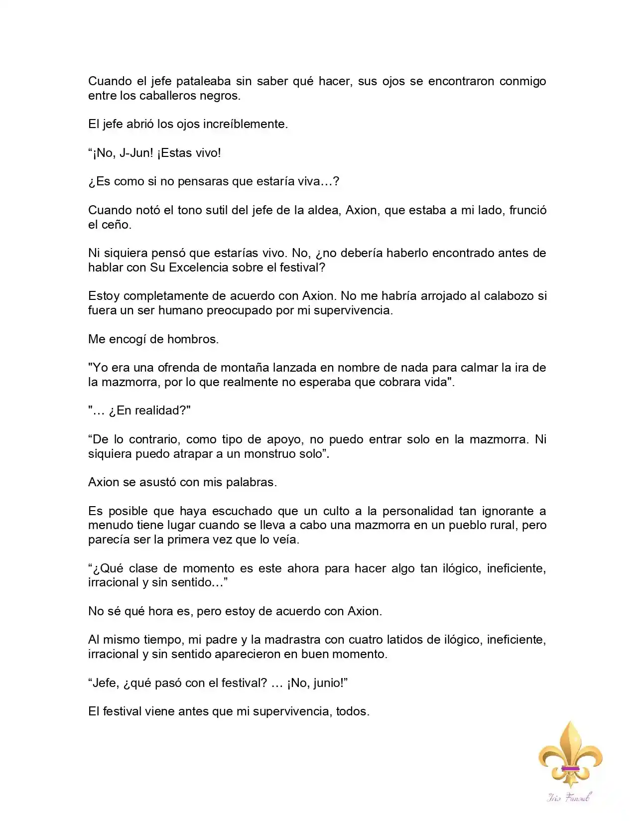 Es Un Malentendido Que Soy La Amante Del Jefe Final (Novela) - Capítulo 6 - Página 7 - LectorTMOo