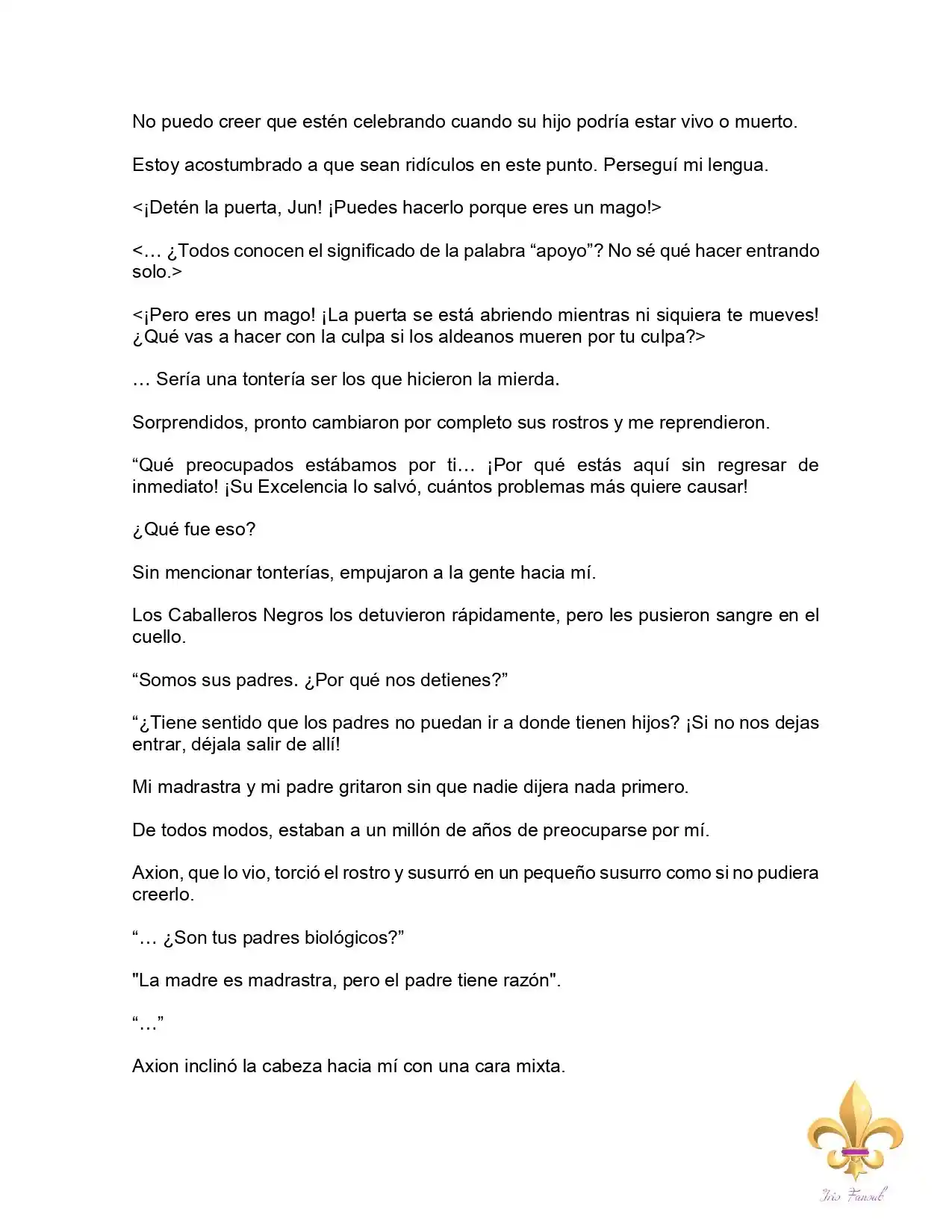 Es Un Malentendido Que Soy La Amante Del Jefe Final (Novela) - Capítulo 6 - Página 8 - LectorTMOo