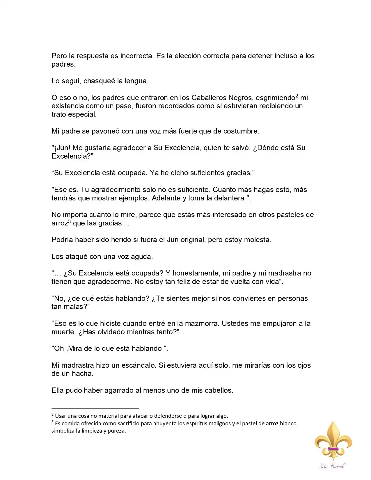 Es Un Malentendido Que Soy La Amante Del Jefe Final (Novela) - Capítulo 7 - Página 4 - LectorTMOo