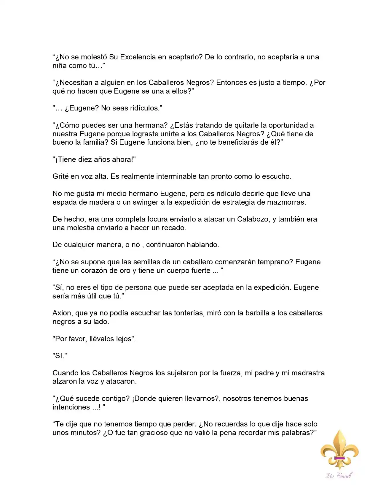 Es Un Malentendido Que Soy La Amante Del Jefe Final (Novela) - Capítulo 7 - Página 6 - LectorTMOo