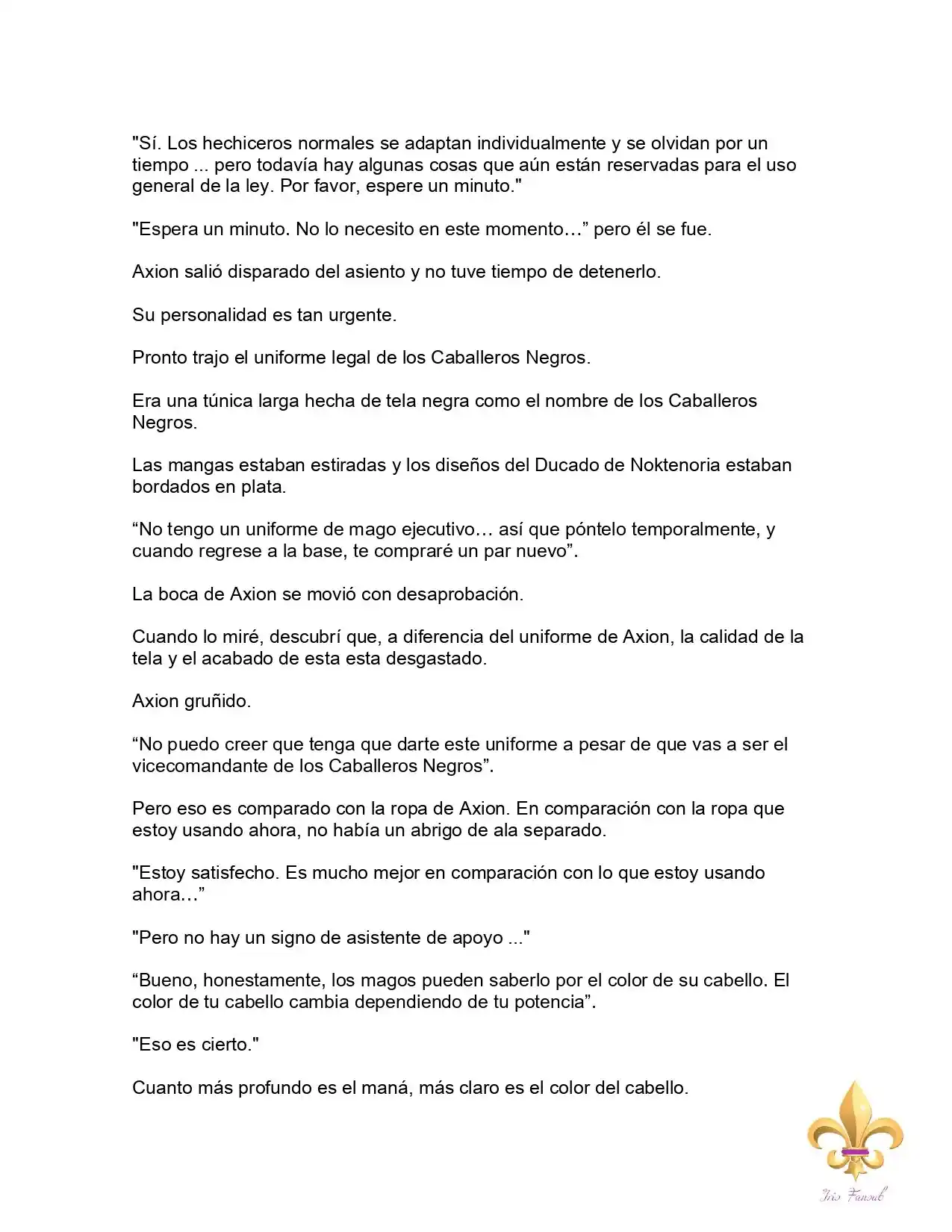 Es Un Malentendido Que Soy La Amante Del Jefe Final (Novela) - Capítulo 7 - Página 9 - LectorTMOo