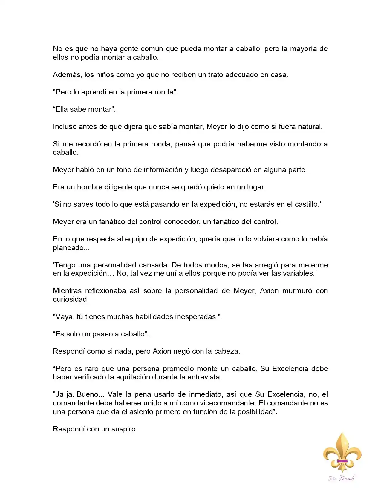 Es Un Malentendido Que Soy La Amante Del Jefe Final (Novela) - Capítulo 8 - Página 4 - LectorTMOo